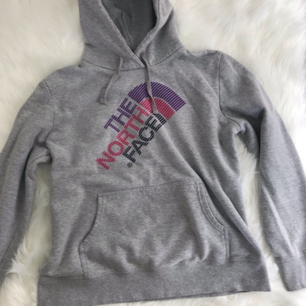 North Face sweatshirt